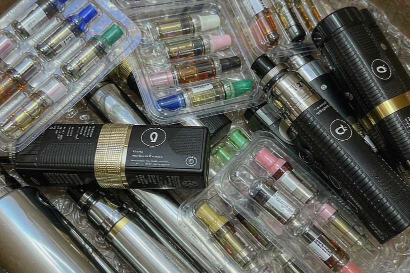Restocking Beipu disposables — container load